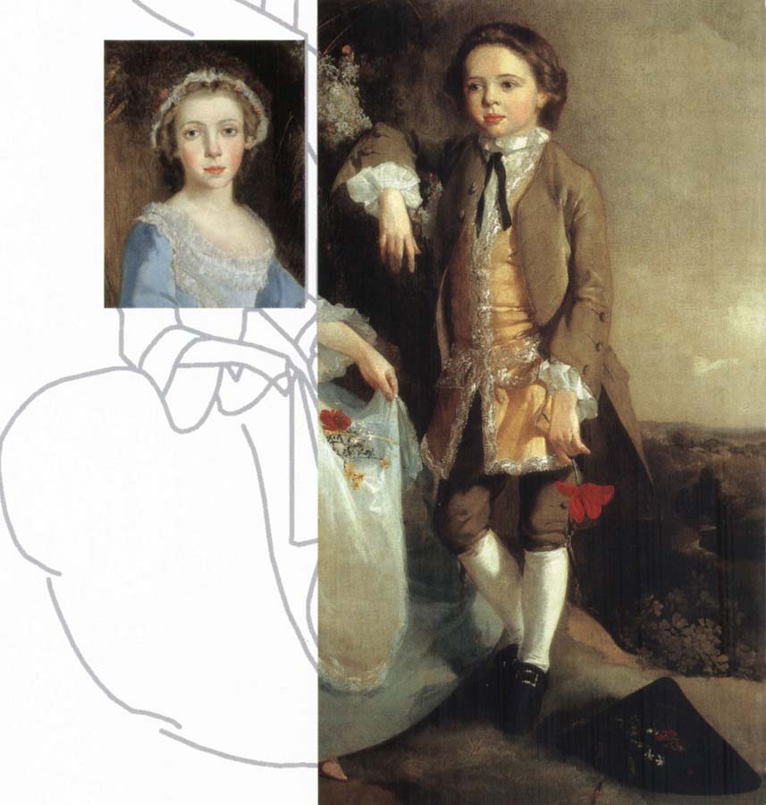 Portrait of a Girl and Boy